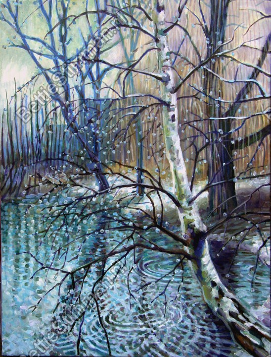 <head>Dooi bij Bacinol  /  Thawing near Bacinol</head>